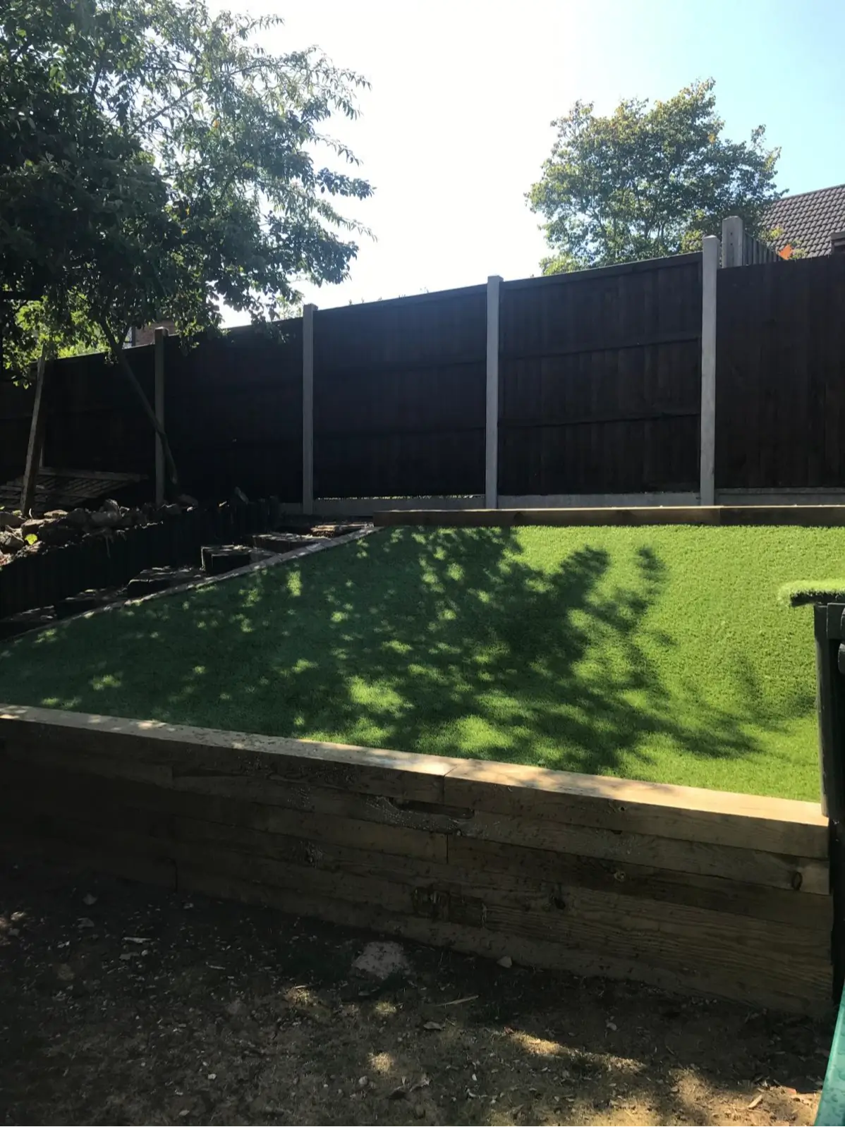 Residential fencing project Norwich Norfolk groundworks